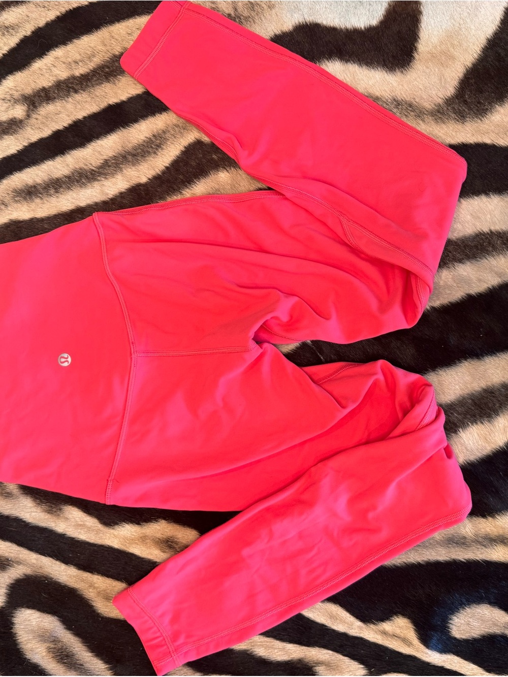 lululemon athletica Bright Pink Long Sleeve Athletic Top